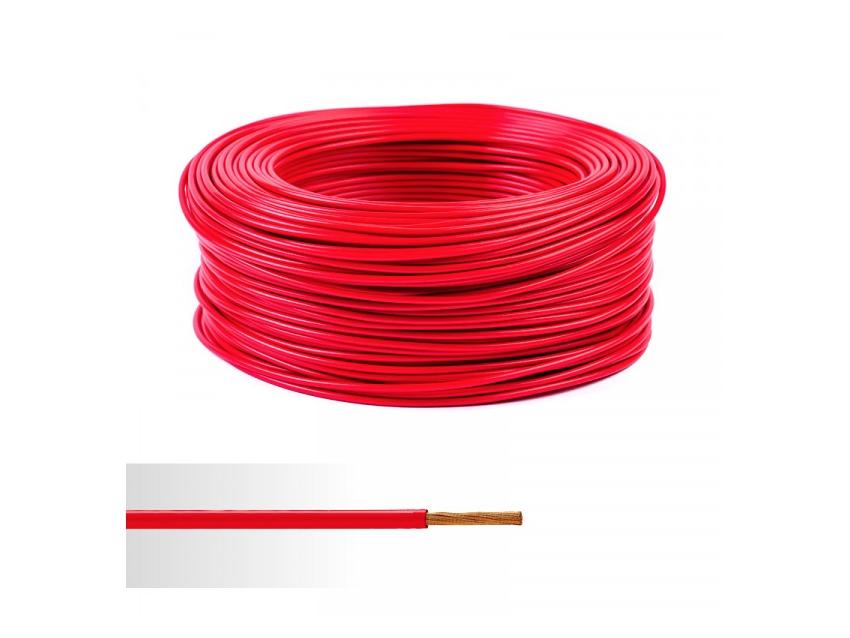 câble électrique batterie souple 16 mm2 rouge et noir 2 x 6 mètres