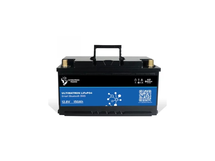 Batterie Lithium 150Ah 12V LiFePO4 sous le siège-Bluetooth-BMS-Ultimatron