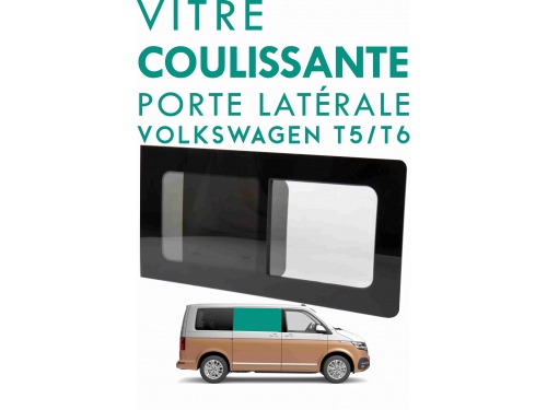 Vitre ouvrante BTO porte latérale Volkswagen Transporter T5 T6