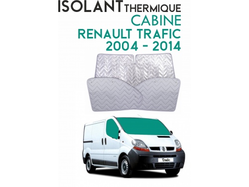 Isolant thermique alu cabine RENAULT TRAFIC (2004-2014)