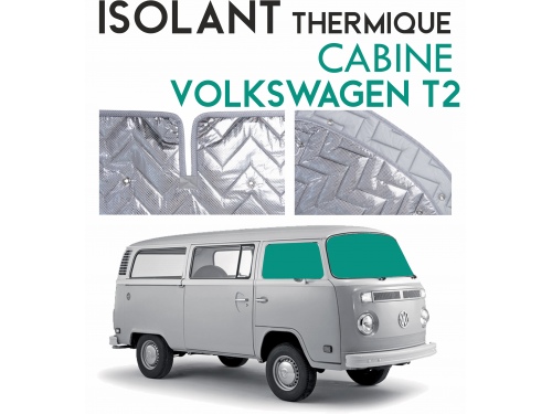 Isolant thermique alu cabine Volkswagen COMBI T2