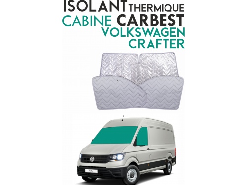 Isolant thermique alu cabine VW CRAFTER à partir de 2016