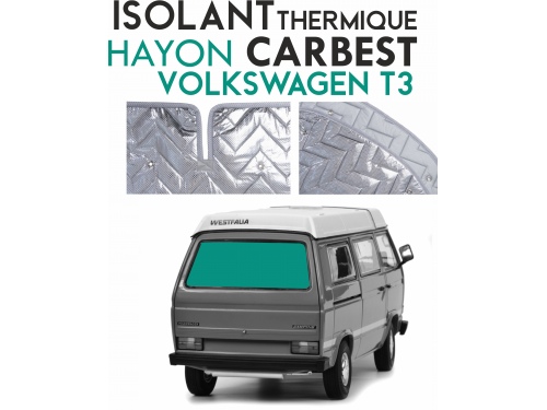 Isolant thermique CARBEST Hayon Volkswagen T3