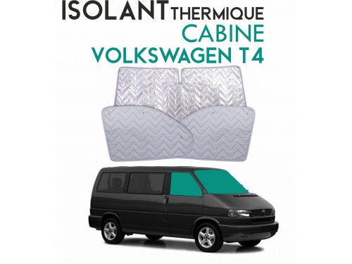 Isolant thermique alu cabine Volkswagen Transporter T5 / T6