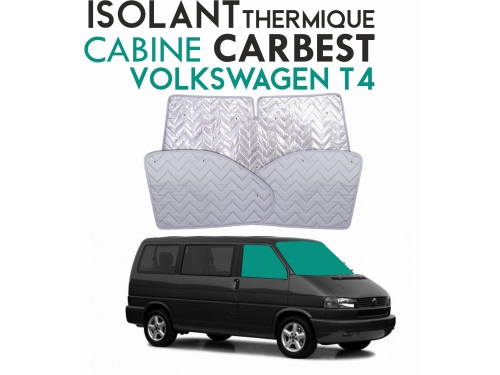 Isolant thermique alu CARBEST cabine Volkswagen Transporter T4