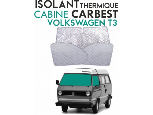 Isolant thermique alu cab VW-T3 tous les modèles de l’année 1979-1990