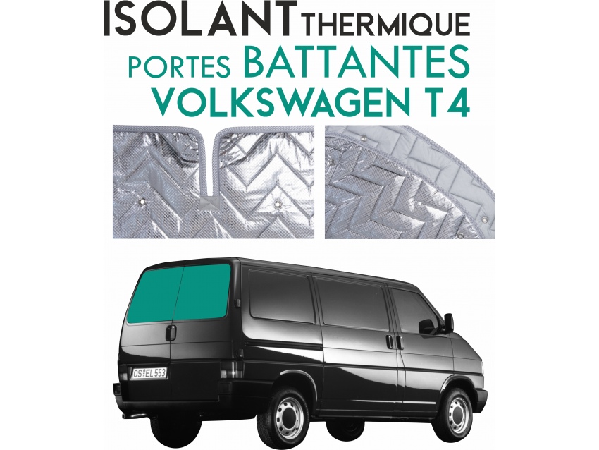 Isolant thermique CARBEST portes battantes Volkswagen T4 à partir de 1990