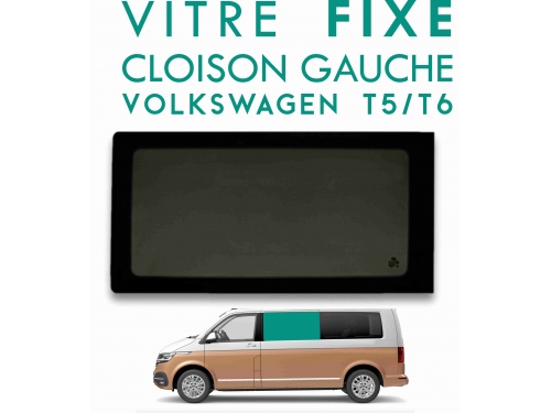 Vitre fixe latérale gauche Volkswagen Transporter T5 T6