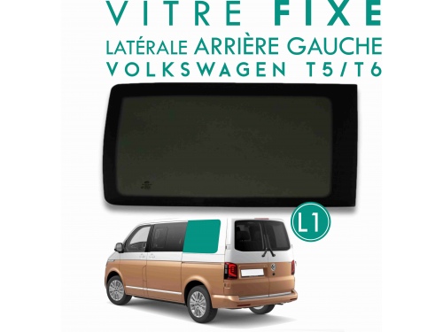 Vitre cloison arrière gauche L1H1 Volkswagen Transporter T5 T6