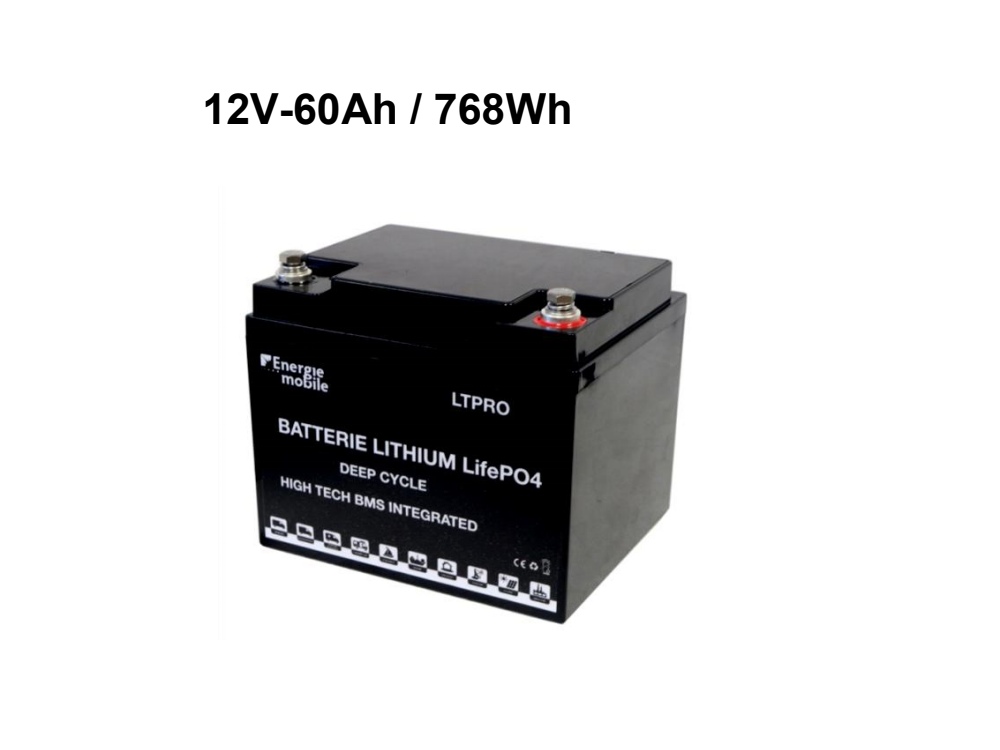 Dometic PLB40 Batterie lithium transportable 12V pour fourgon aménagé
